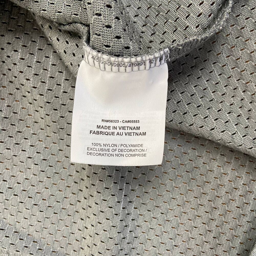 nike L lab mesh jersey cinch dress sport short sleeved oversized - Picture 10 of 10